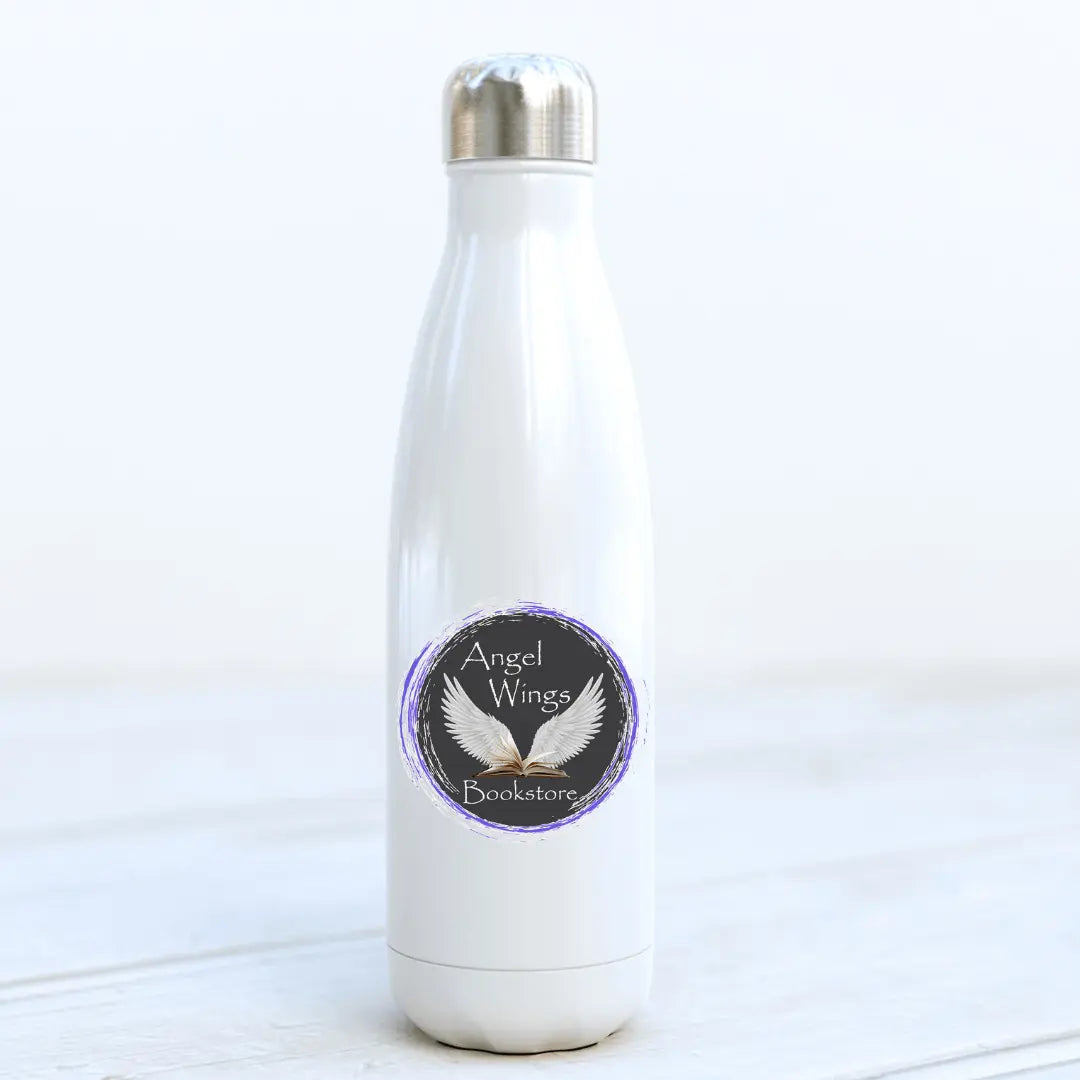 Angel Wings 17oz tumbler by Winks Design Studio, LLC, with a sleek drinkware design featuring angel wing artwork.