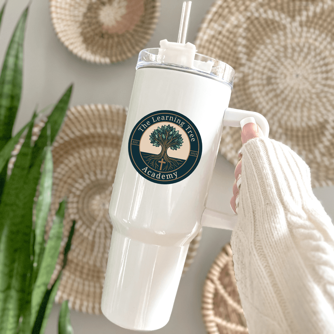 The Learning Tree Academy 40oz Tumbler – Winks Design Studio,LLC