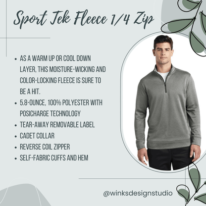 Verdigris Fleece Pullover - Winks Design Studio,LLC