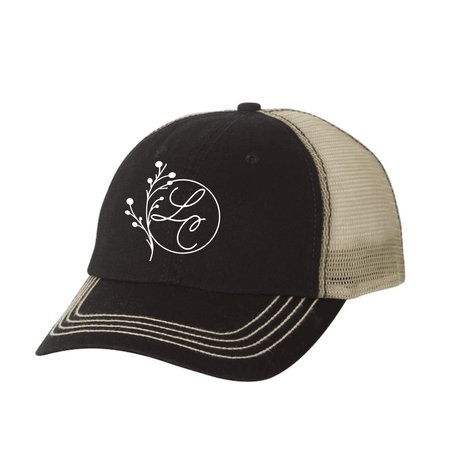 Lydia Crouse Trucker Hat - Winks Design Studio,LLC