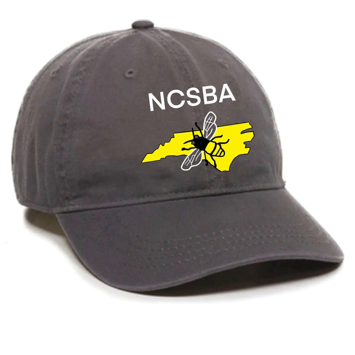 Black custom logo hat by Winks Design Studio, LLC, featuring a stylish design and adjustable fit.