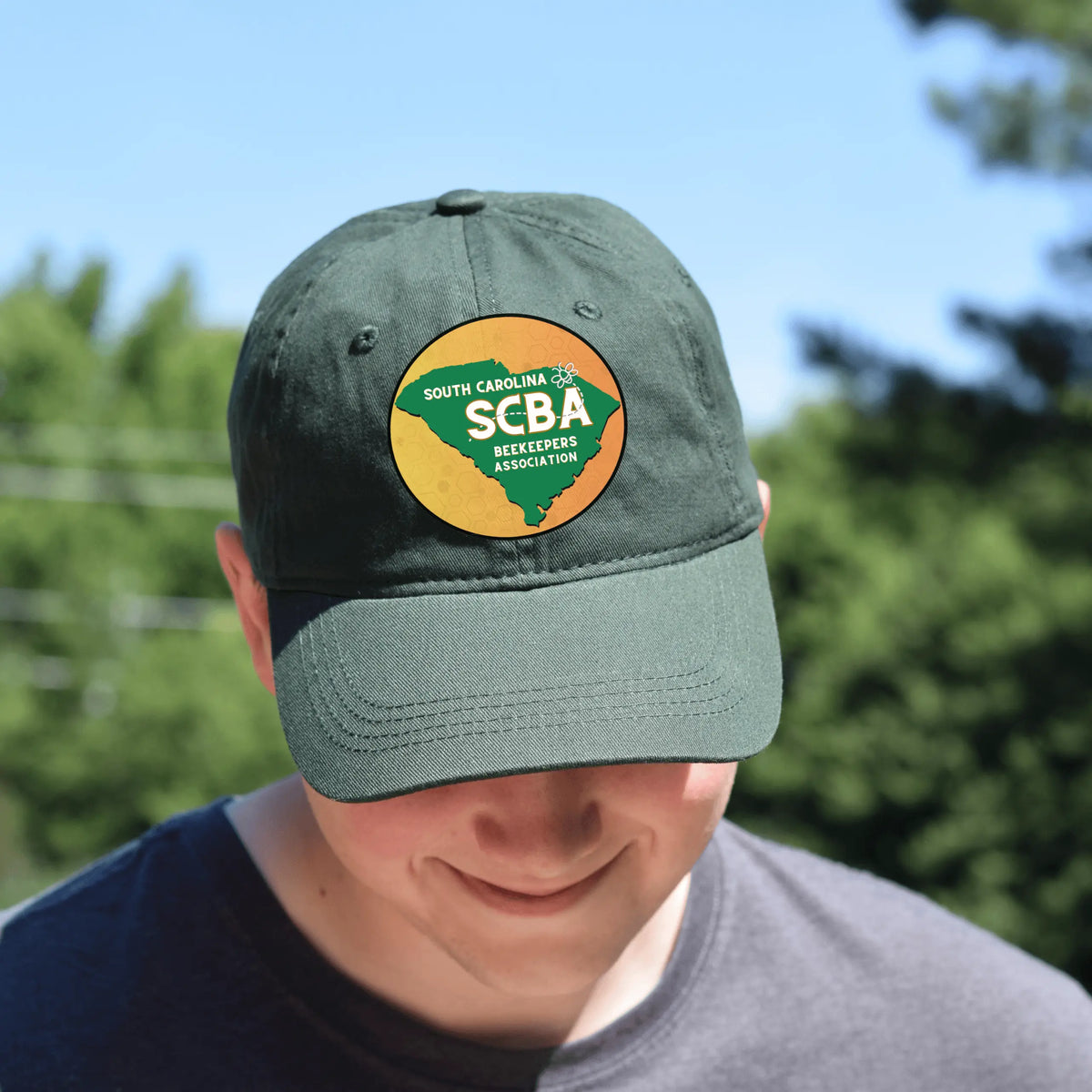 Black SCBA Twill Hat by Winks Design Studio, LLC, featuring a stylish woven twill fabric and classic hat design.