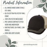 Gorra de camionero con logotipo personalizado 