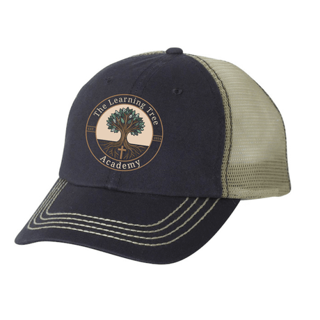 The Learning Tree Academy Trucker Hat - Winks Design Studio,LLC