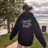 Daughter Of The King Hoodie Full Zip Hoodie - Winks Design Studio,LLC