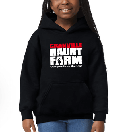 Granville Haunt Farm Kids Hoodie - Winks Design Studio,LLC