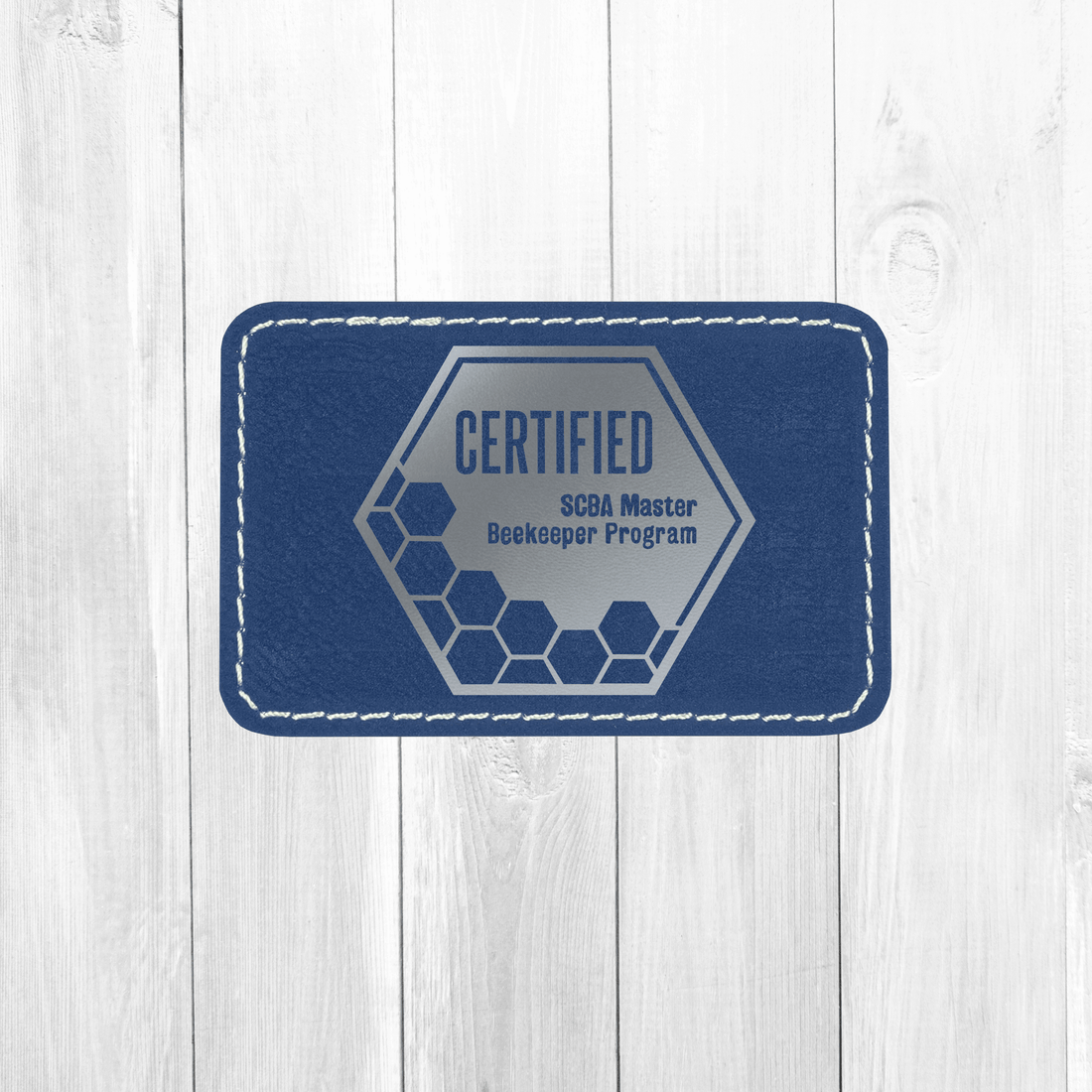 SCBA Master Program Leather Patches - Winks Design Studio,LLC