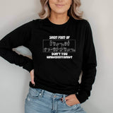 ASL Long Sleeve- What Part of Finger Spelling Don’t You Understand - Winks Design Studio,LLC