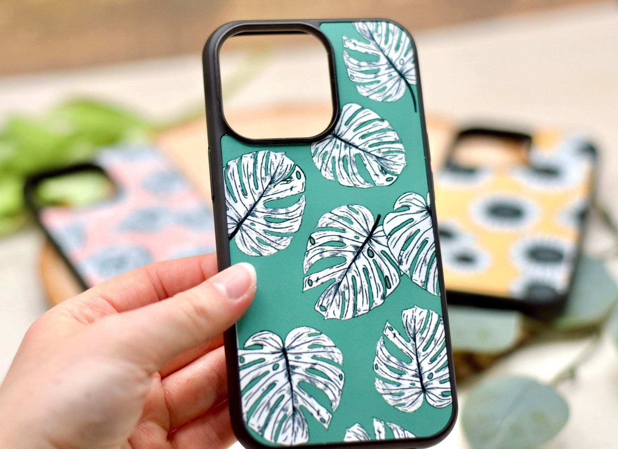 Monstera Leaf Phone Case - Winks Design Studio,LLC