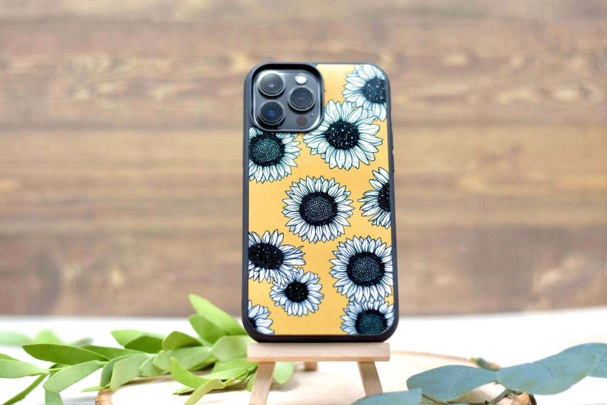 Sunflower iPhone Case for iPhone 14,13,12,11,X,XR - Winks Design Studio,LLC