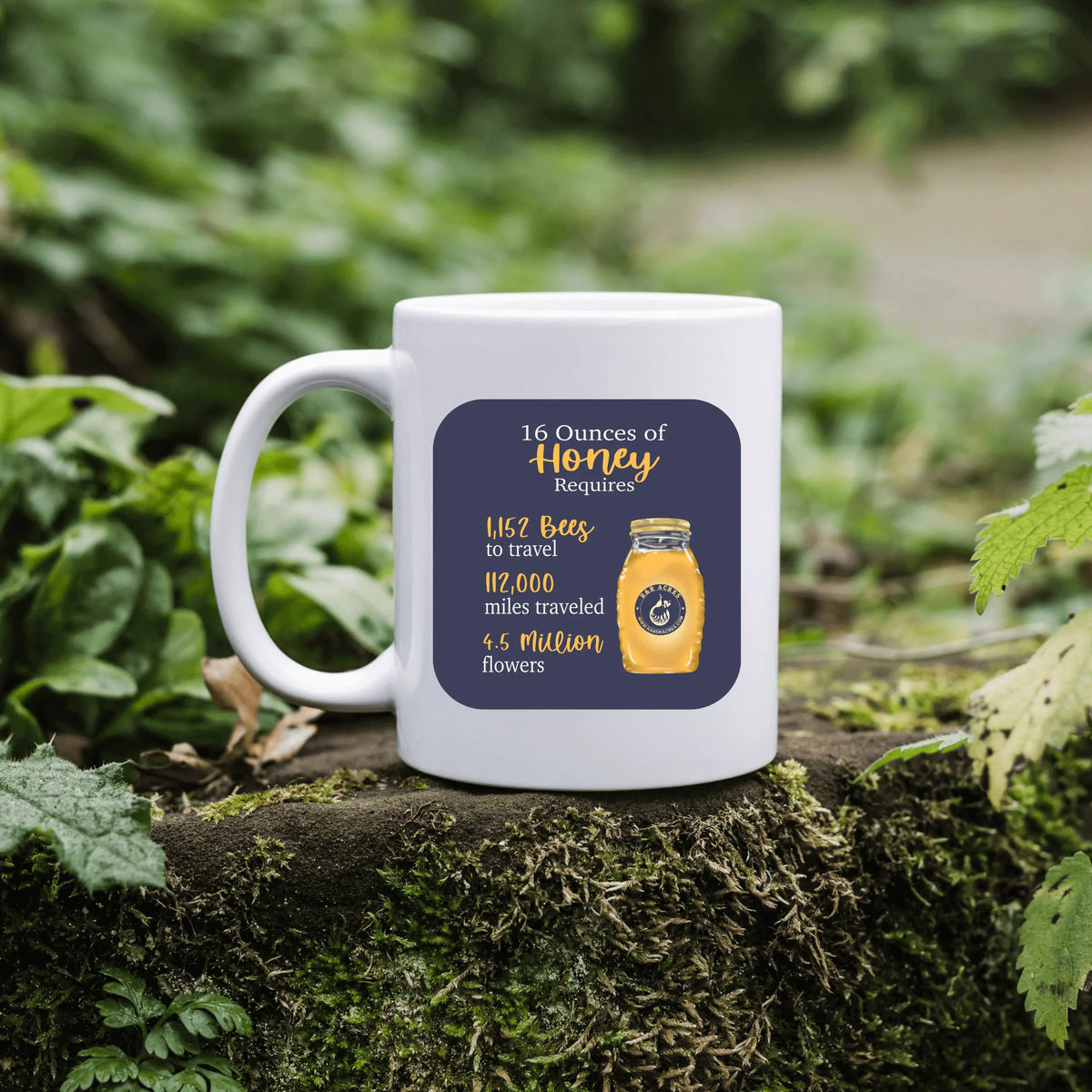 Winks Design Studio LLC ceramic mug with R &amp; R logo, featuring multiple stylish design options, perfect for everyday use.