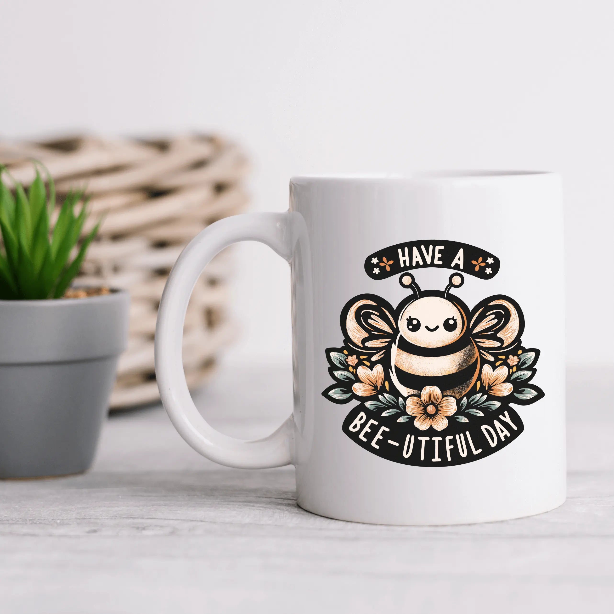 Winks Design Studio LLC R &amp; R ceramic mug with multiple design options, featuring classic logo on white ceramic mug.