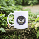 Angel Wings Bookstore Ceramic Mug - Winks Design Studio,LLC