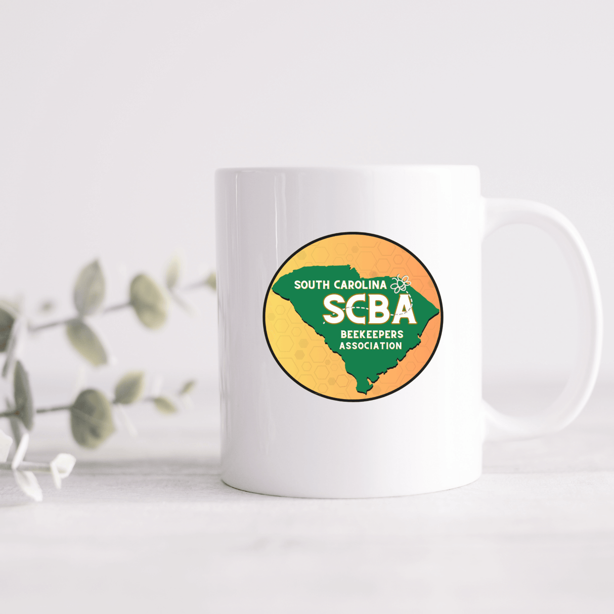 SCBA Ceramic Mug - Winks Design Studio,LLC