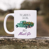 The Garden Is Calling Ceramic Mug - Winks Design Studio,LLC