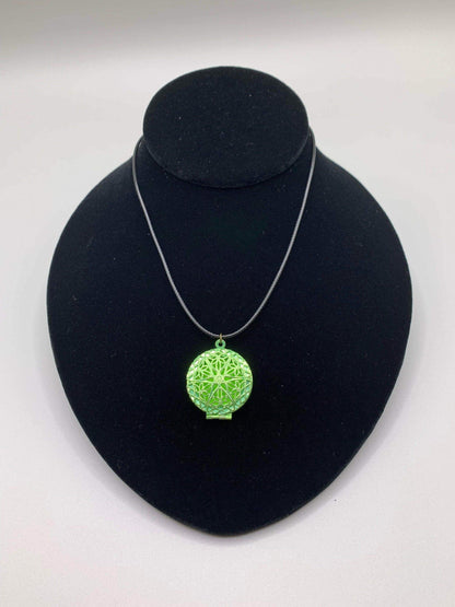 Colored Diffuser Locket Necklaces - Winks Design Studio,LLC