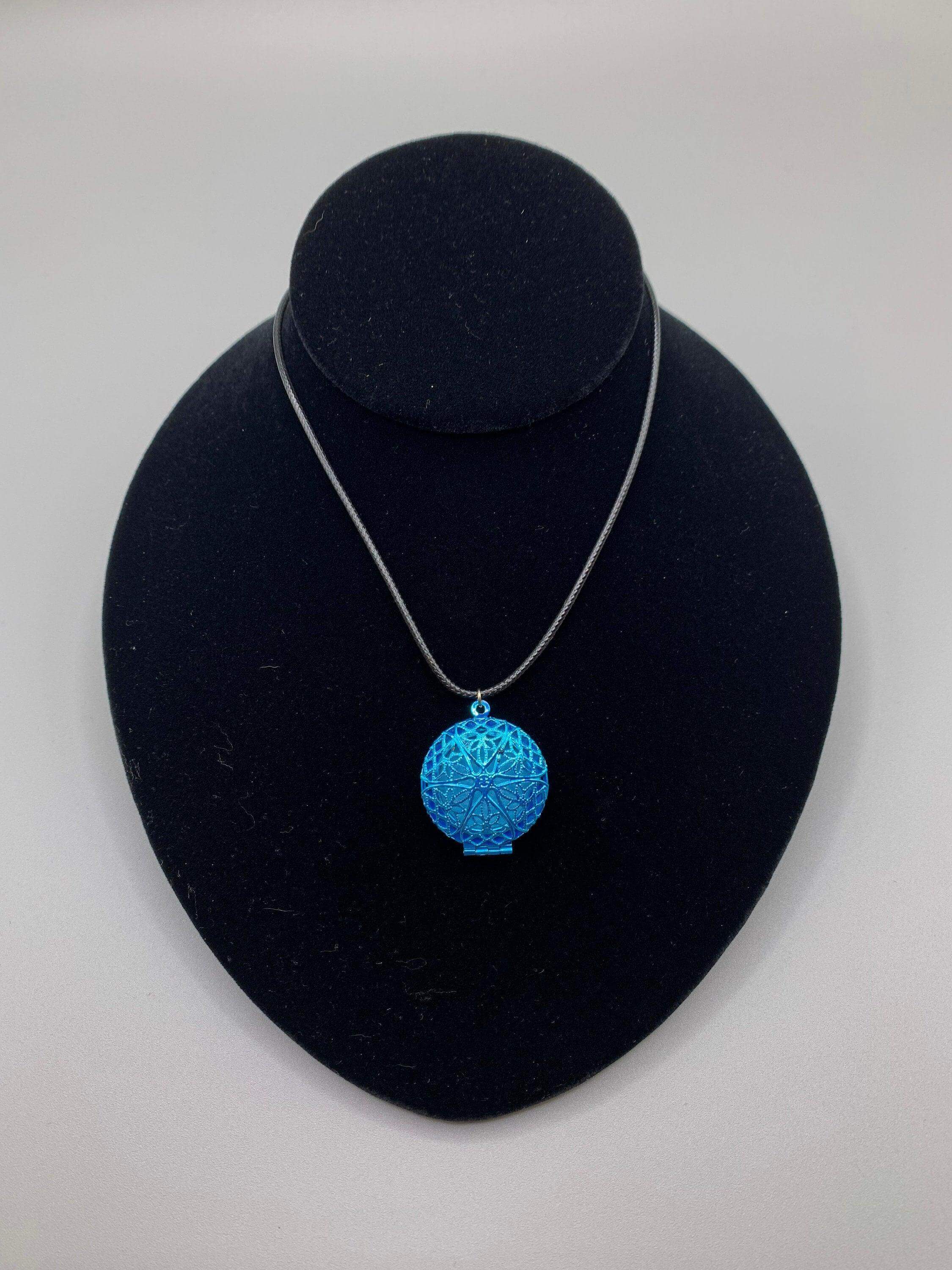 Colored Diffuser Locket Necklaces - Winks Design Studio,LLC
