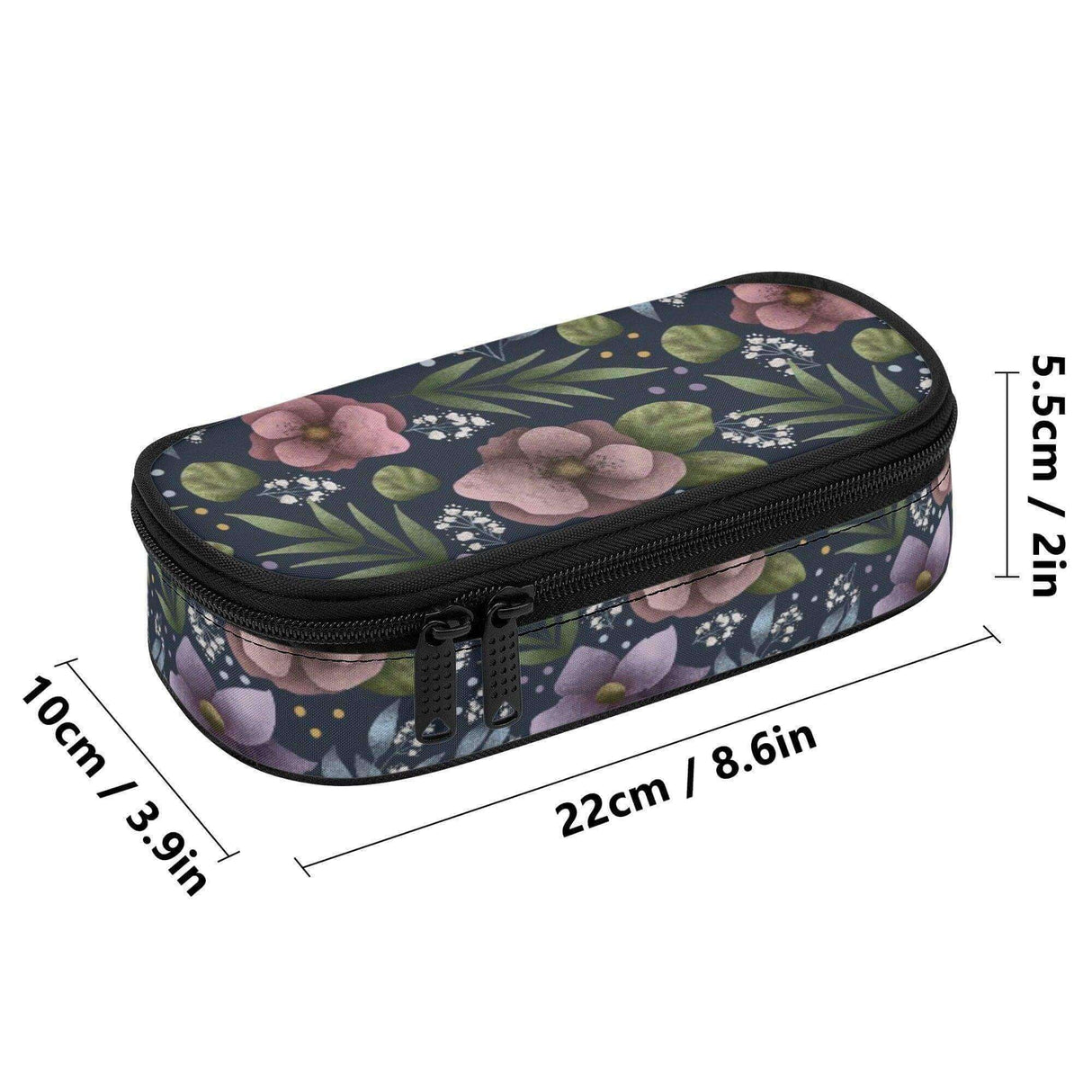 Purple Hydrangea 3-Layer Purse Organizer - Winks Design Studio,LLC