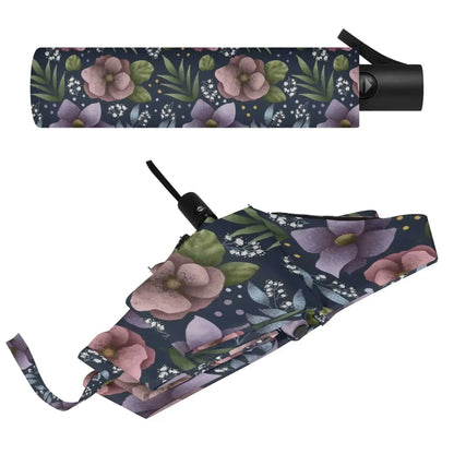 Blue Hydrangea Flower Umbrella - Winks Design Studio,LLC