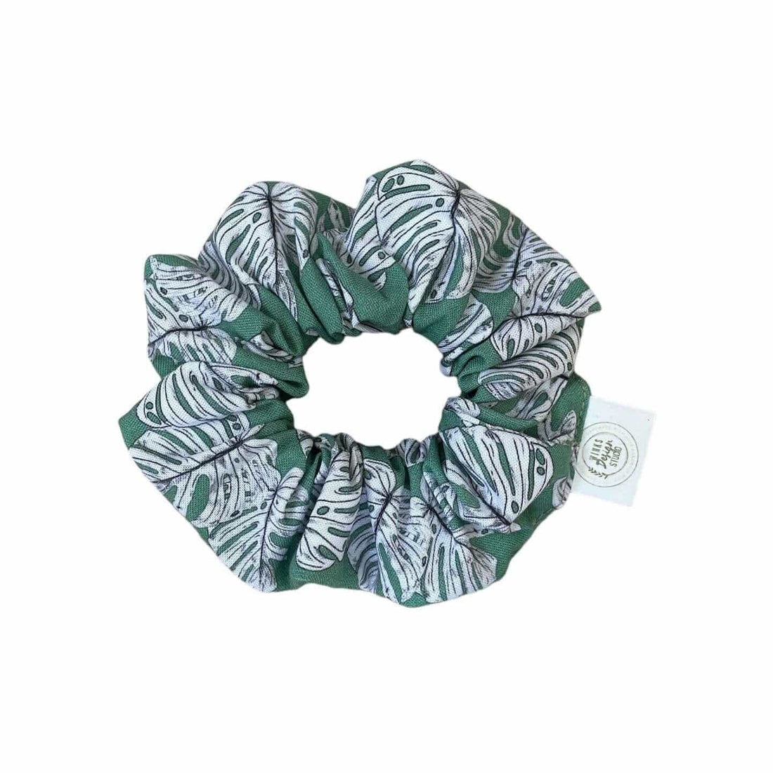 Monstera Scrunchie - Winks Design Studio,LLC