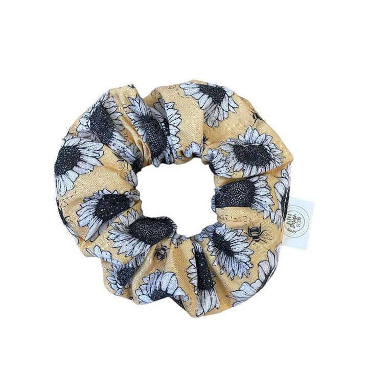 Sunflower Scrunchie - Winks Design Studio,LLC