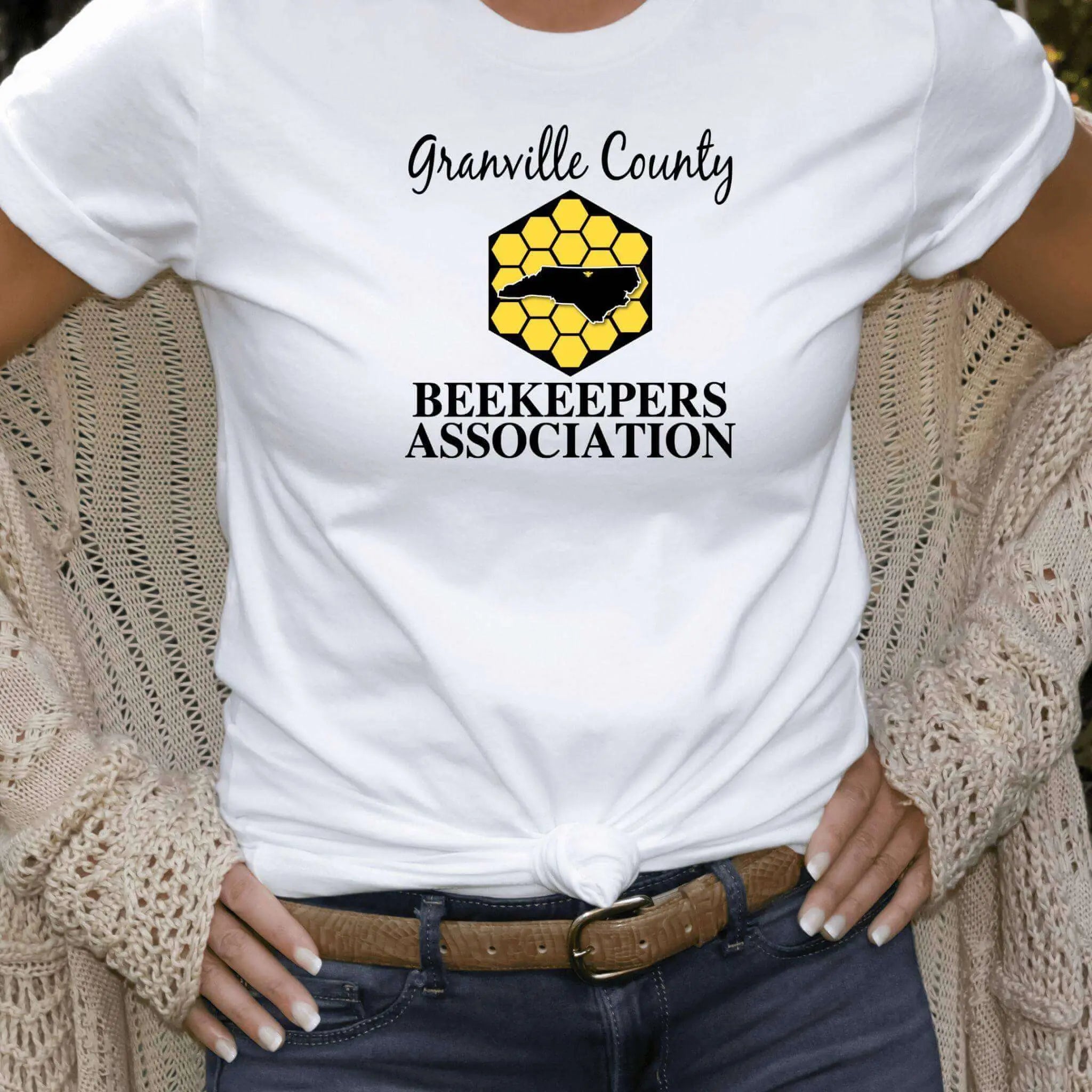 White GCBA short sleeve shirt from Winks Design Studio, LLC, featuring a classic fit and lightweight fabric.