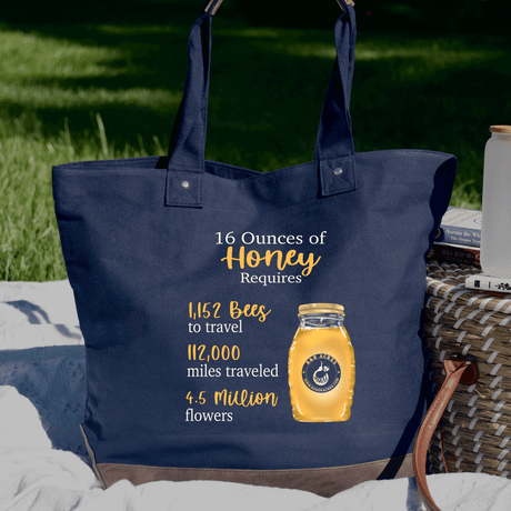 R & R Canvas Resort Tote - Winks Design Studio,LLC