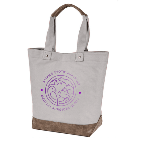 Avian Exotic Canvas Resort Tote - Winks Design Studio,LLC