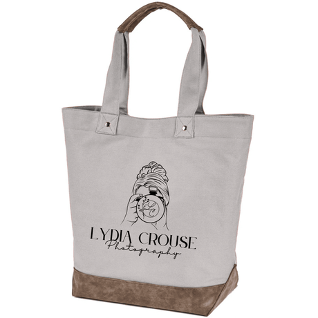 Lydia Crouse Canvas Resort Tote - Winks Design Studio,LLC