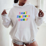 Small Business Owner Colored Sweatshirt - Winks Design Studio,LLC