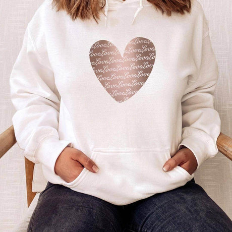 Copper Heart Sweatshirt - Winks Design Studio,LLC