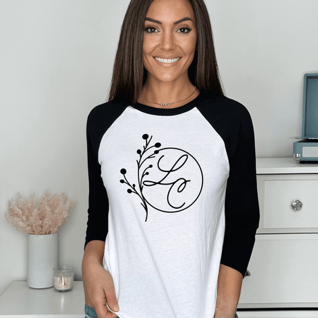 Lydia Crouse Photography Raglan Baseball T-Shirt - Winks Design Studio,LLC