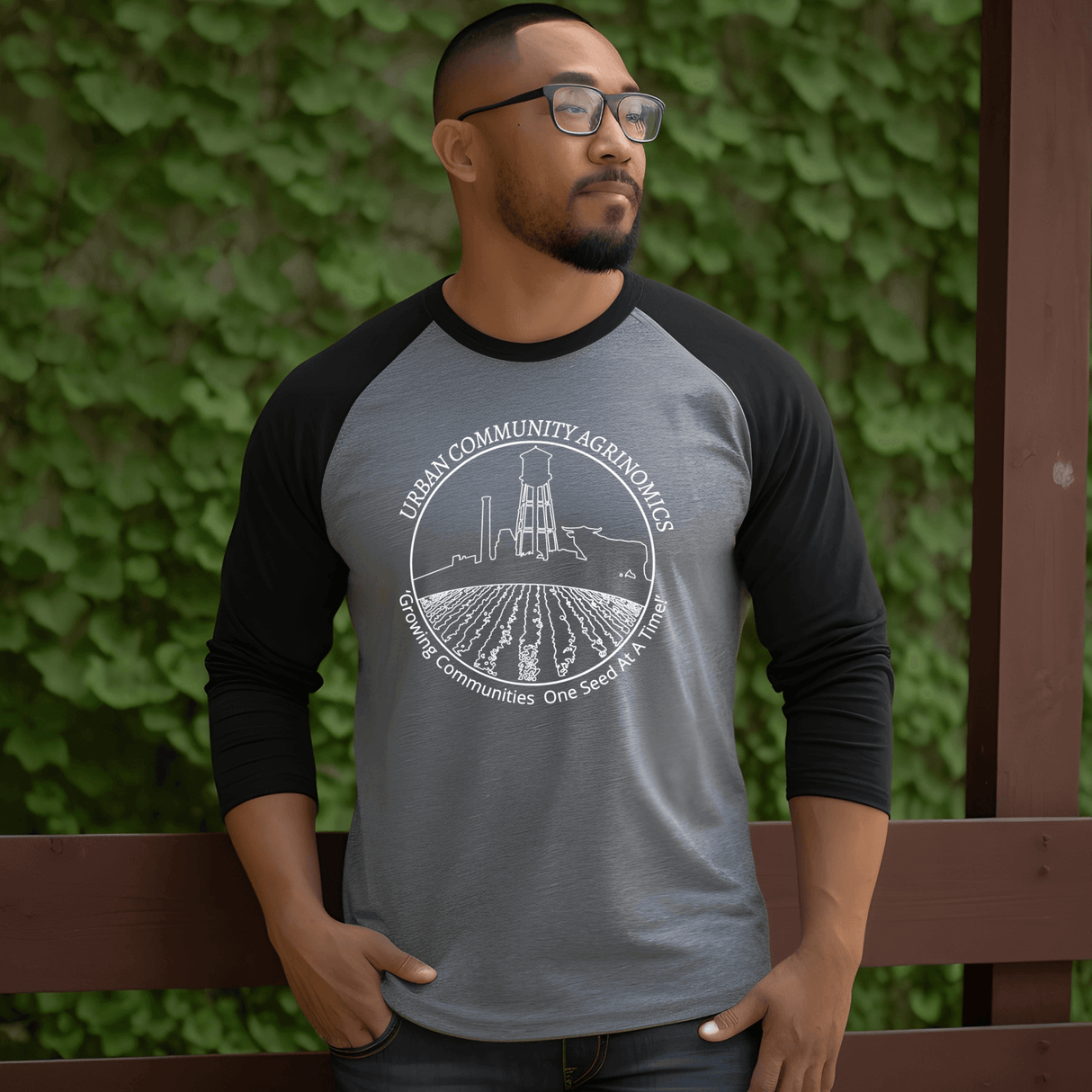 UCAN Raglan Baseball T-Shirt - Winks Design Studio,LLC