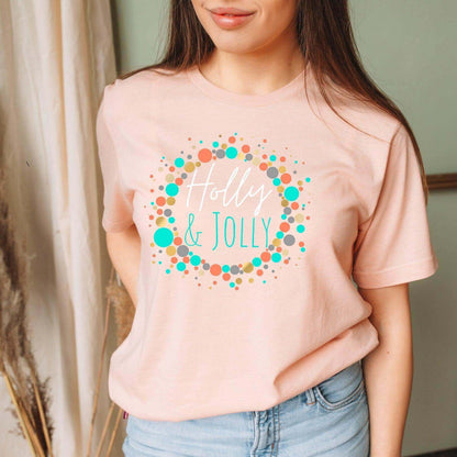 Holly Jolly Christmas Shirt - Winks Design Studio,LLC