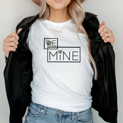 Be Mine Bumblebee T-Shirt - Winks Design Studio,LLC