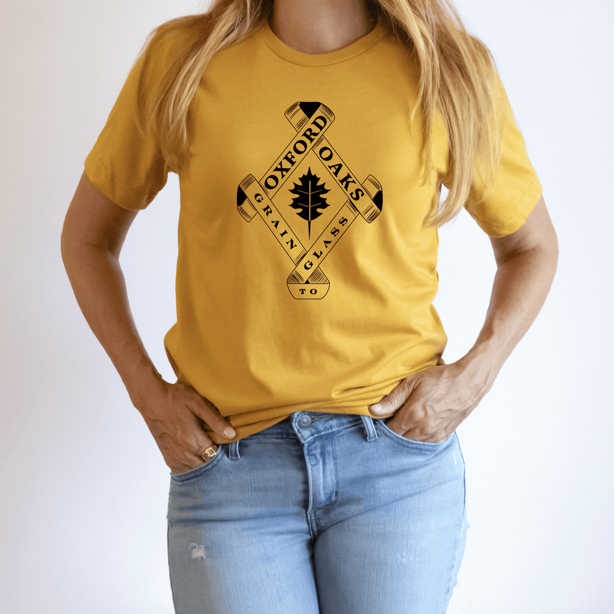 Oxford Oaks Distillery T-shirt - Winks Design Studio,LLC