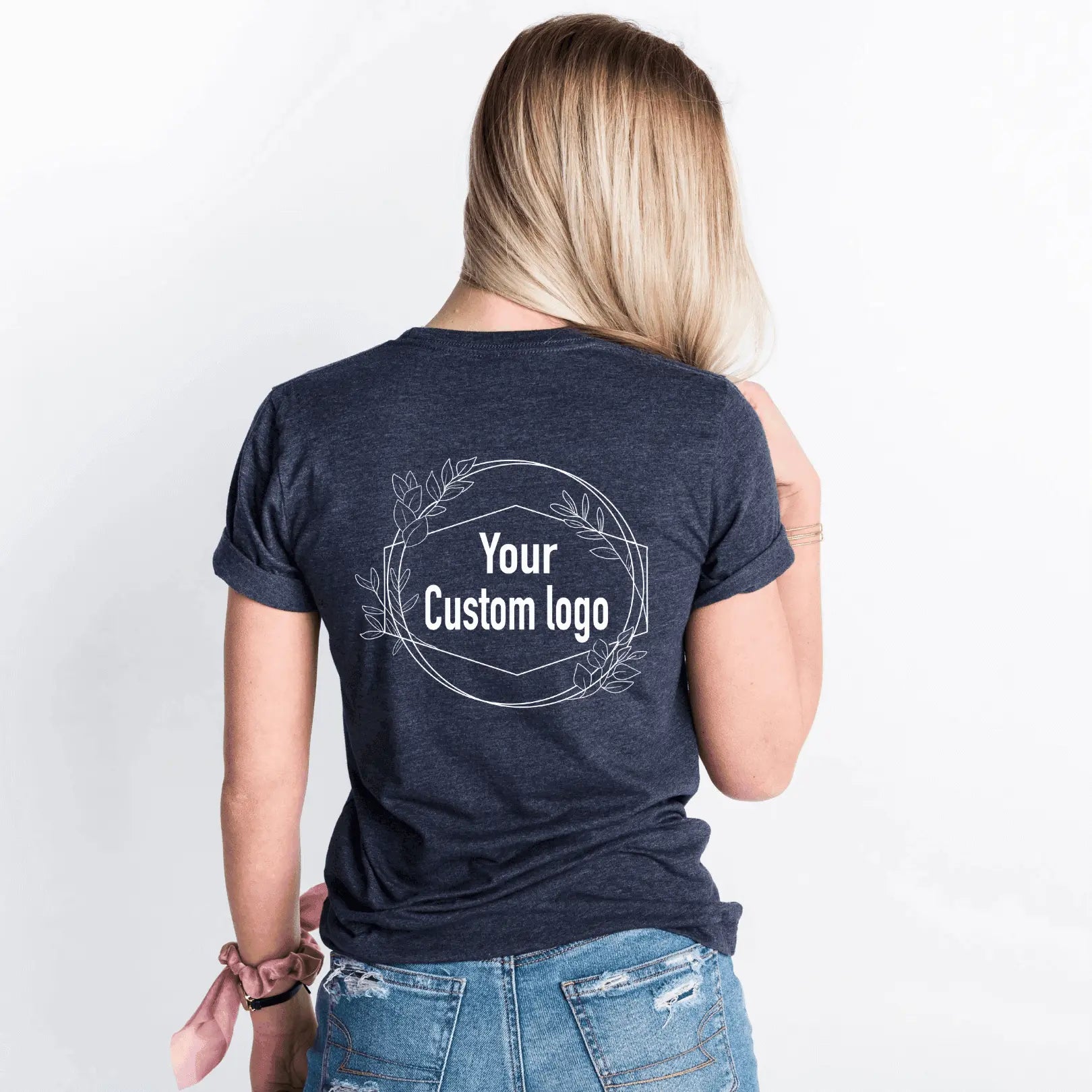 Custom Bella Canvas CVC short sleeve T-shirt by Winks Design Studio, LLC, featuring a soft fabric and classic fit.