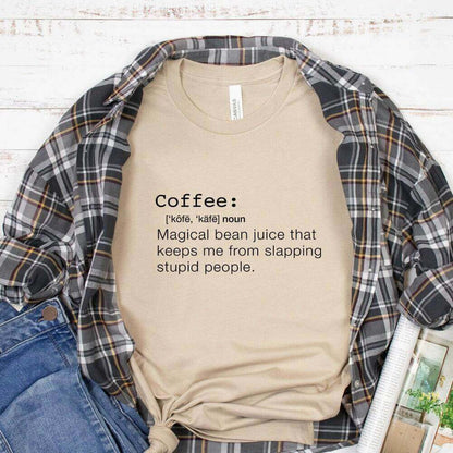 Funny Coffee Definition T-Shirt - Winks Design Studio,LLC