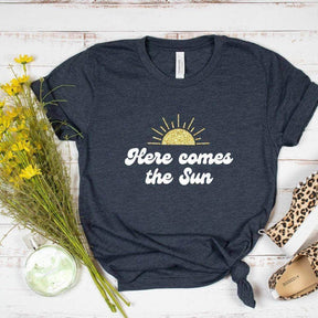 Here Comes The Sun T-Shirt - Winks Design Studio,LLC