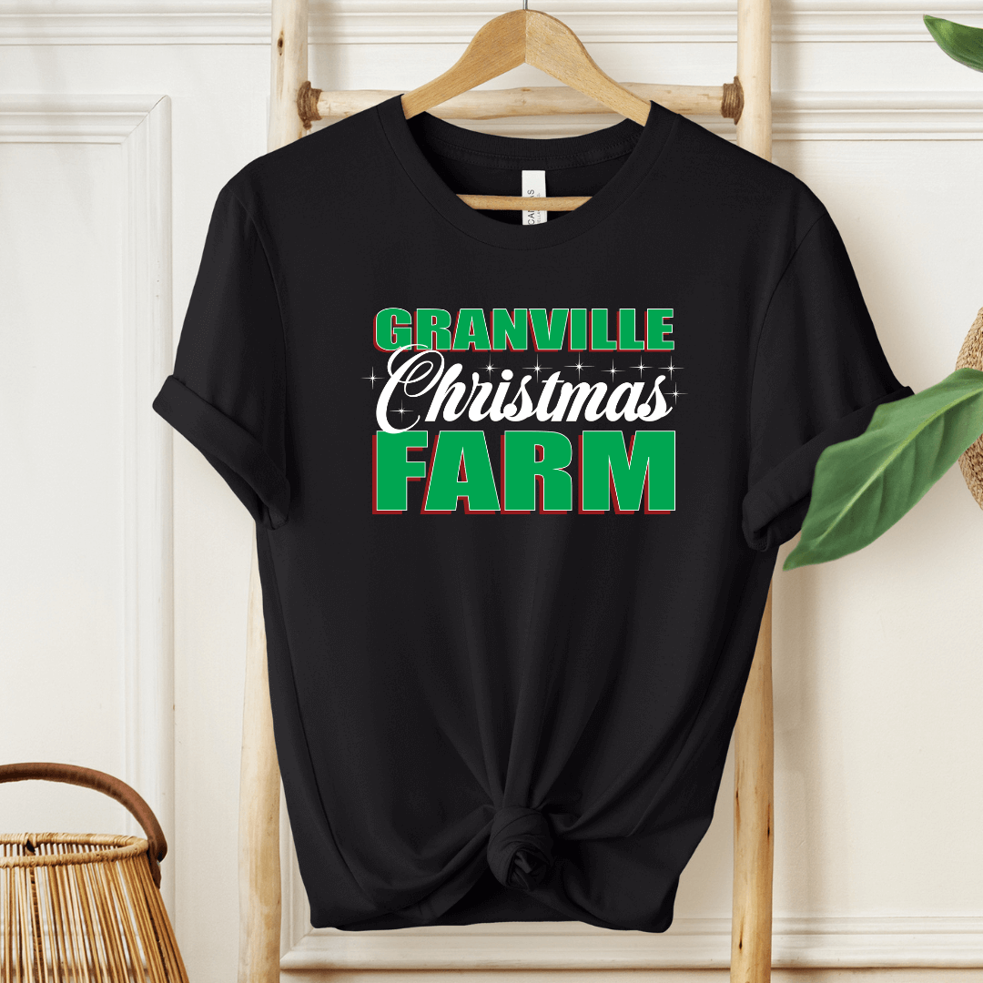 Granville Christmas Farm T-shirt - Winks Design Studio,LLC