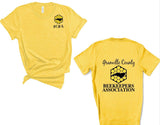 GCBA Pocket Image and Full Back Logo T-shirt - Winks Design Studio,LLC