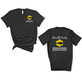 GCBA Pocket Image and Full Back Logo T-shirt - Winks Design Studio,LLC