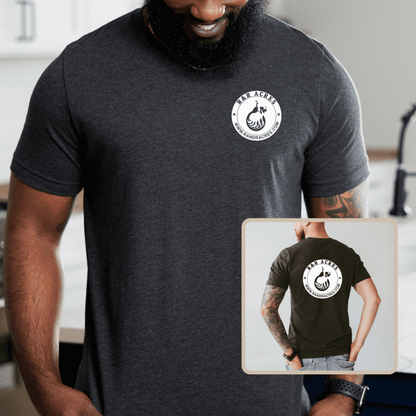 R &amp; R Short Sleeve T-shirt - Pocket/Full Back Design - Winks Design Studio,LLC