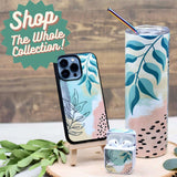 Boho Modern Shapes AirPod Case, Wristlet Included - Winks Design Studio,LLC