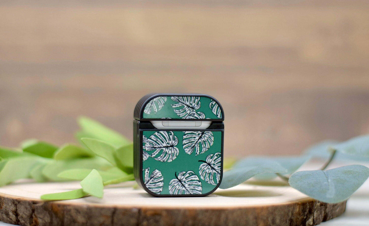 Monstera Leaf AirPod Case - Winks Design Studio,LLC