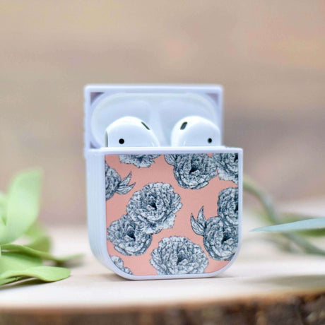 Peony Flower AirPod Case - Winks Design Studio,LLC