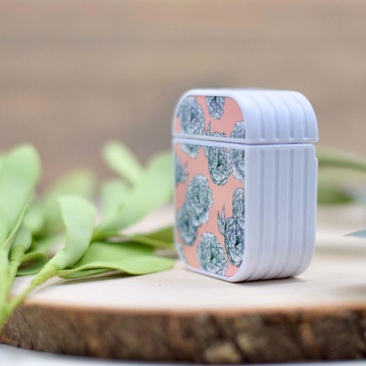 Peony Flower AirPod Case - Winks Design Studio,LLC