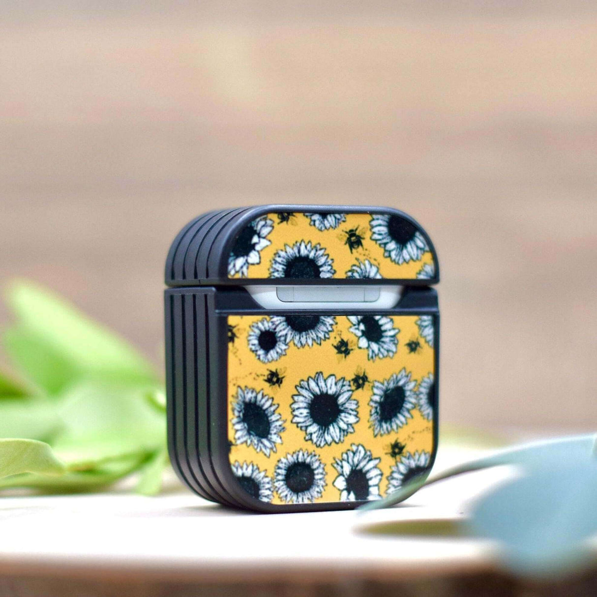 Sunflower AirPod Case - Winks Design Studio,LLC