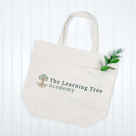 The Learning Tree Academy Tote Bag - Winks Design Studio,LLC