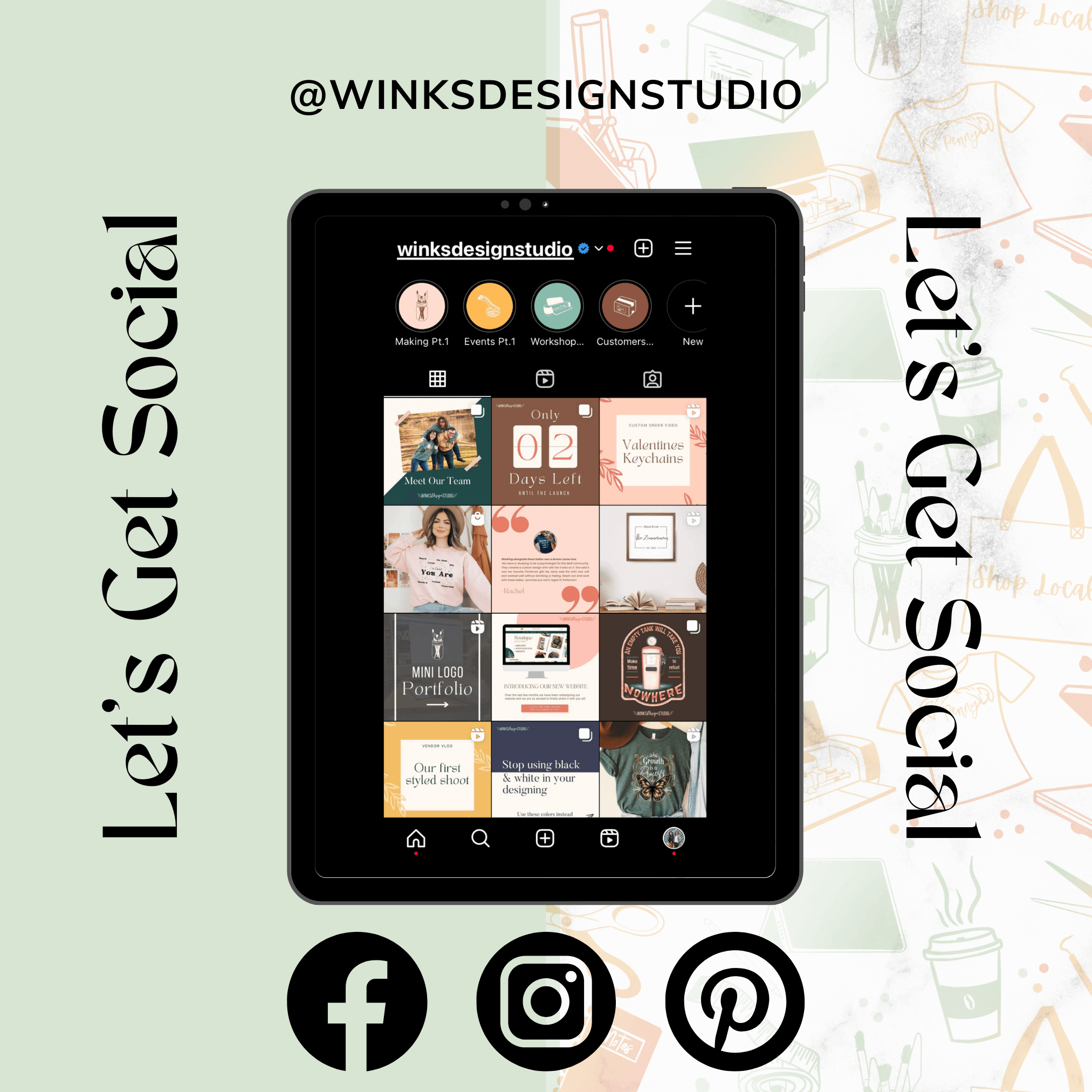 R &amp; R Canvas Tote Bag- Multiple Designs - Winks Design Studio,LLC